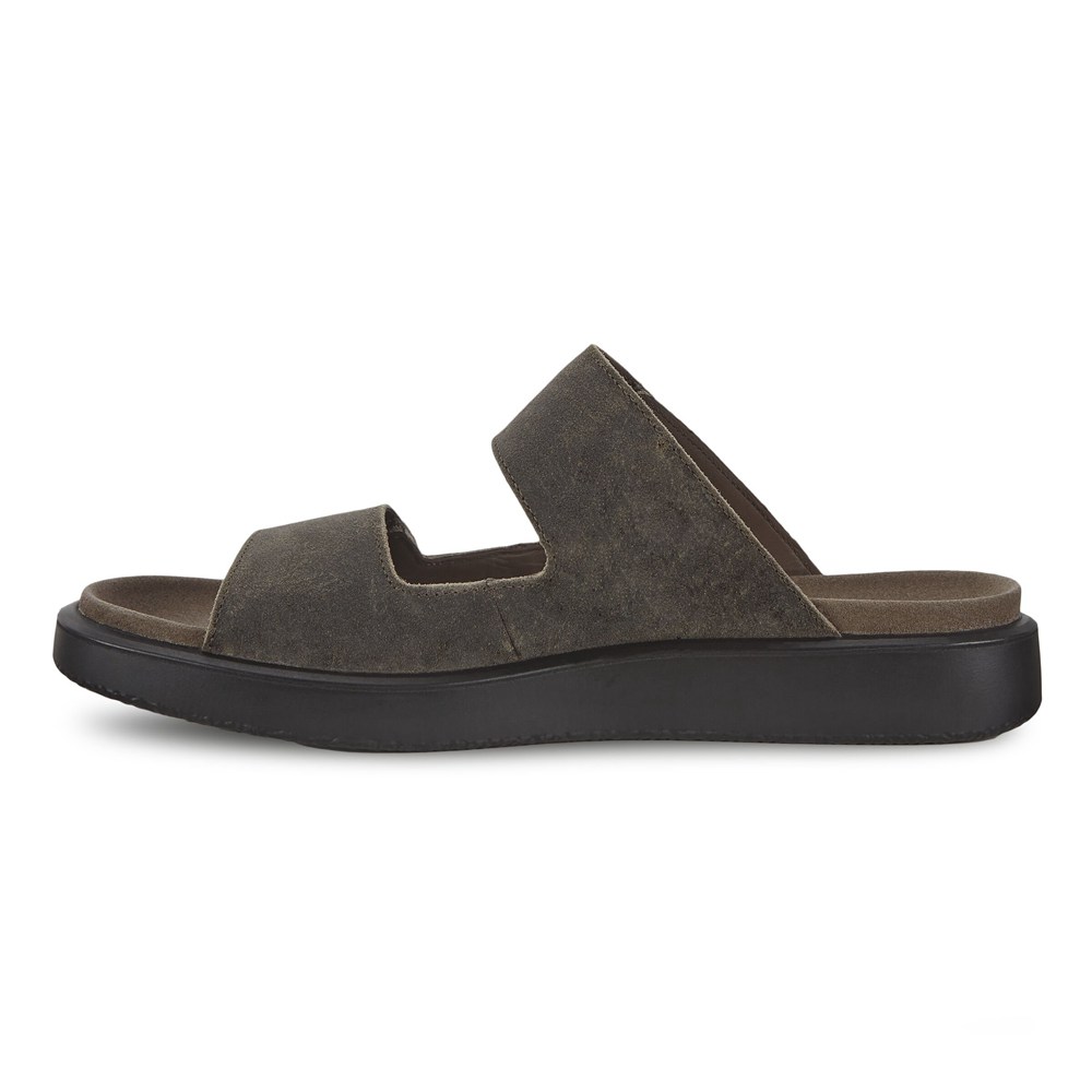 Sandalias Hombre - ECCO Flowt - Grises Oscuro - JCV582061